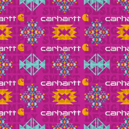 C-Hart Aztec Solid (white words)