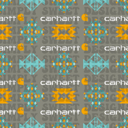 C-Hart Aztec Solid (white words)