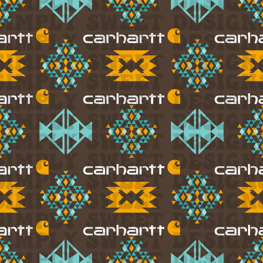 C-Hart Aztec Solid (white words)