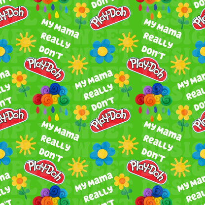 Mama Don’t Playdoh Bundle (11 seamless files)