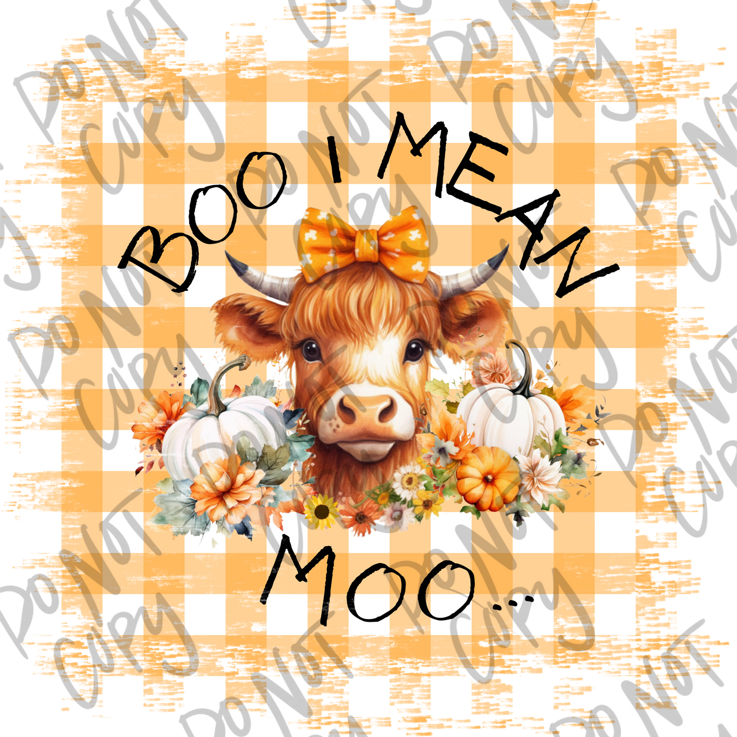 Boo I Mean Moo PNG