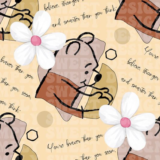 Honey Bear Floral Quotes