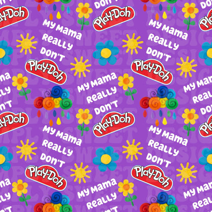 Mama Don’t Playdoh Bundle (11 seamless files)