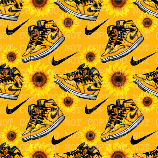 Swoosh Sneaks Sunflowers