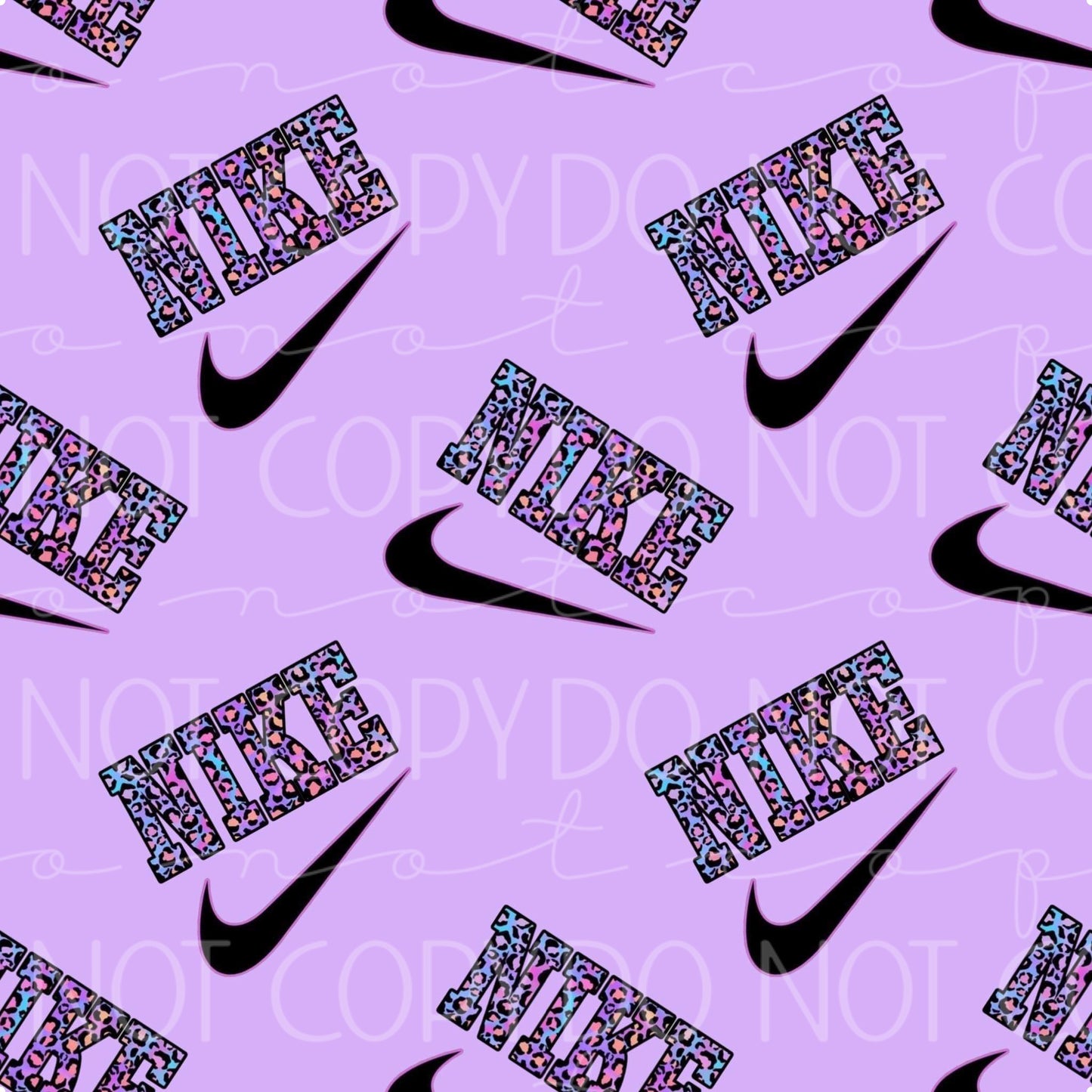 Cheetah Purple Swoosh