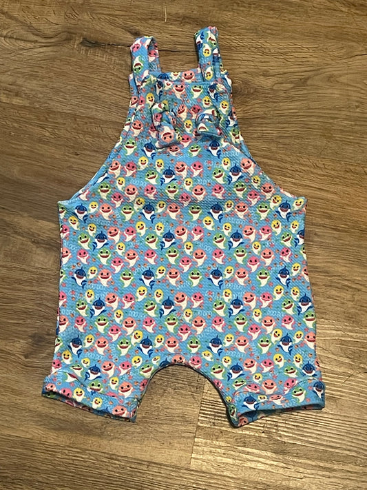 Knotted Shortalls 9/12m