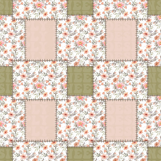 Vintage Floral Patchwork