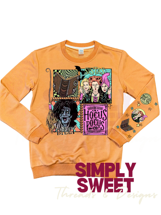 Hocus Pumpkin Crew Sweater #2