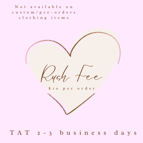 Rush Fee (TAT 2-3 business days)