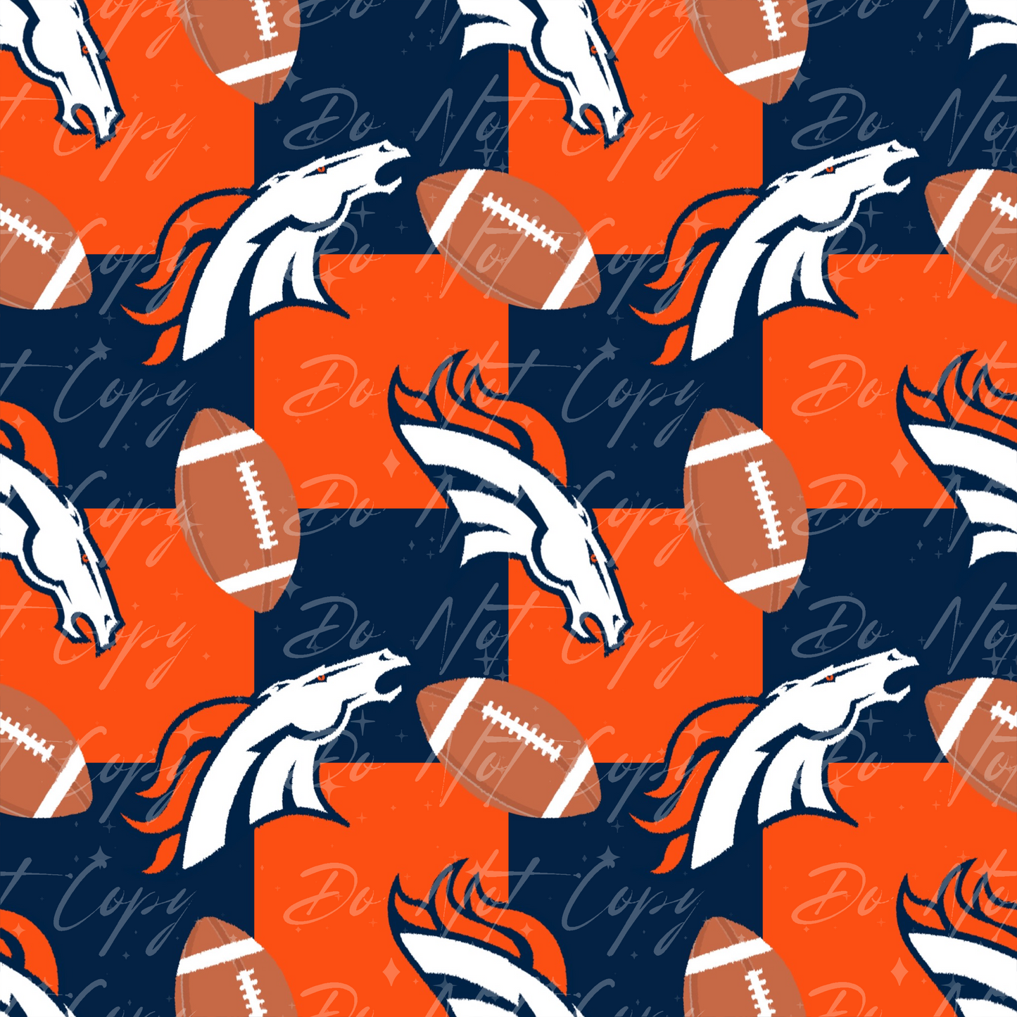 Broncos Checkers