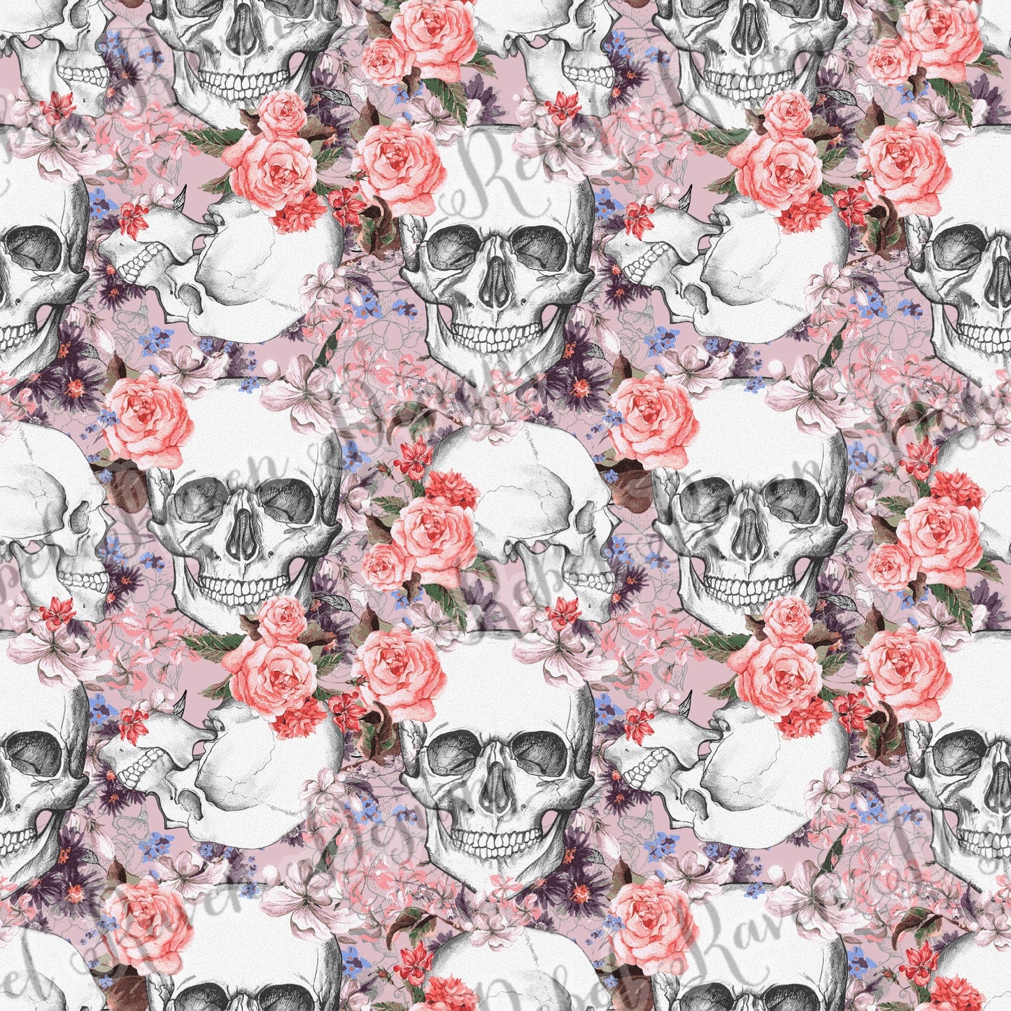 Skull Floral