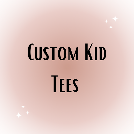 Custom Kid Tees