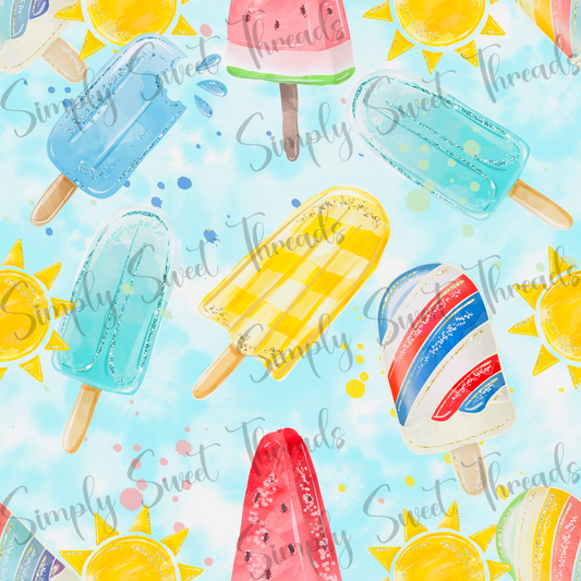 Vibrant Popsicles