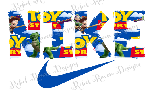 To Infinity & Beyond Swoosh PNG